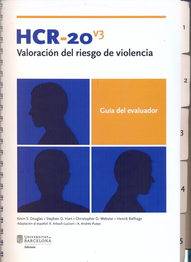 HCR 20 V 3   VALORACION DEL RIESGO DE VIOLENCIA