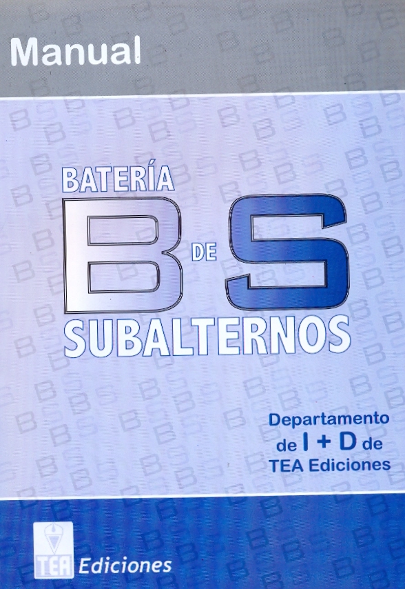 BS - BATERÍA DE SUBALTERNOS